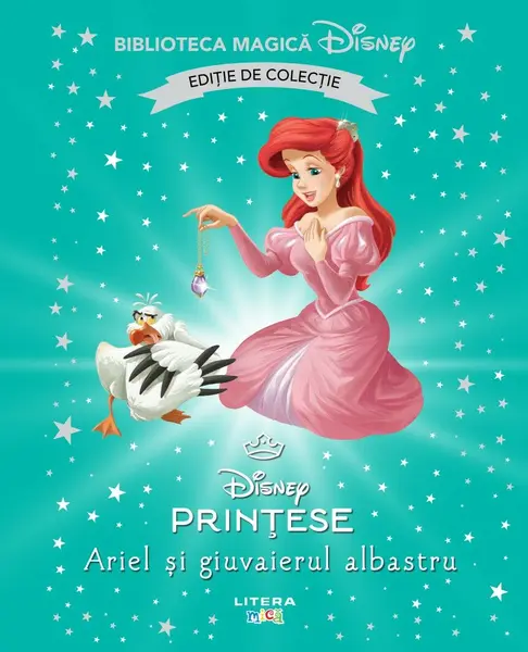 Ariel si giuvaierul albastru. Volumul 83. Disney. Biblioteca magica. Editie de colectie