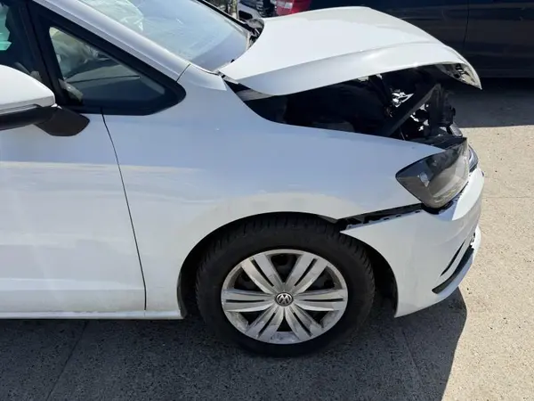 Aripa fata dreapta culoare alb - lc9a Volkswagen Golf 7 facelift (2017-2020)