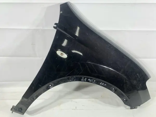 Aripa fata dreapta culoare negru - gab Nissan Qashqai facelift (2010-2013) [J10]