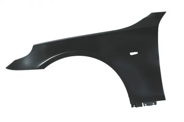 Aripa fata stanga cu locas semnalizator, aluminiu, BMW Seria 5 E60, E61 intre 2003-2007