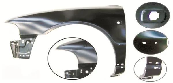 Aripa fata stanga cu locas semnalizator AUDI A4 intre 1998-2001