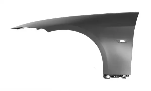 Aripa fata stanga cu locas semnalizator, plastic BMW Seria 3 E92, 3 E93 intre 2006-2010