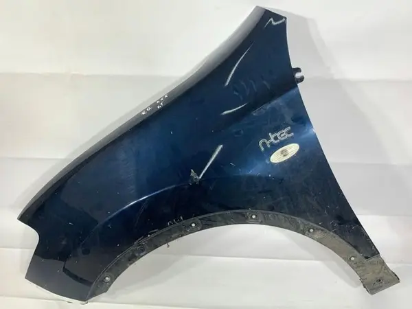 Aripa fata stanga culoare albastra - bw9 Nissan Qashqai facelift (2010-2013) [J10]