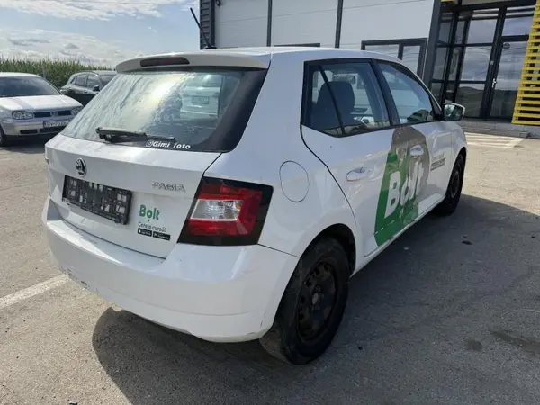Aripa spate dreapta culoare alba - lf9e Skoda Fabia 3 facelift (2018-2021)