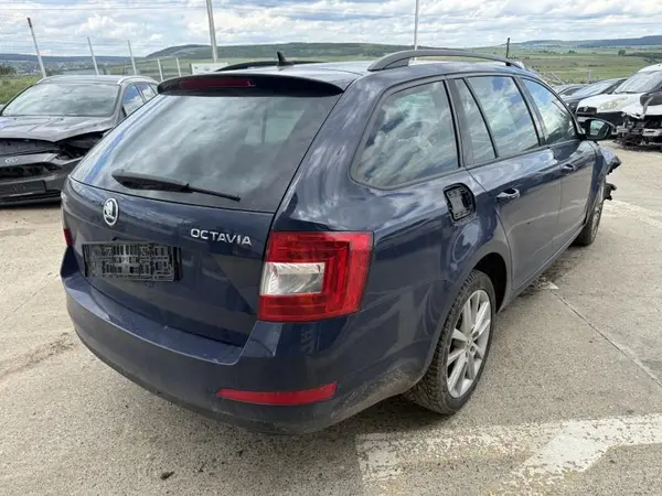 Aripa spate dreapta culoare albastru - lf5a Skoda Octavia 3 (2013-2017 )