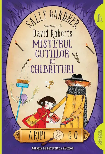 Aripi & Co (#4). Misterul cutiilor de chibrituri | paperback - Sally Gardner