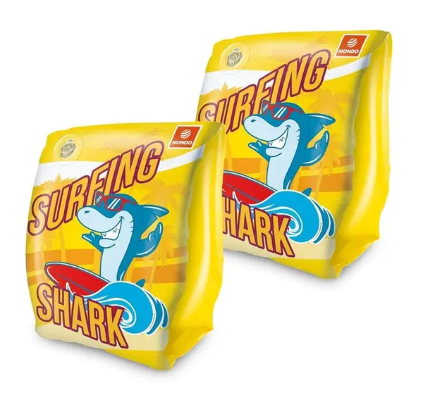 Aripioare gonflabile Mondo Surfing Shark 15 x 23 cm