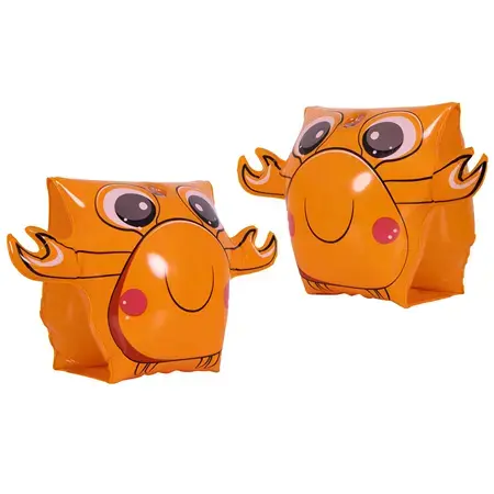 Aripioare gonflabile SunClub P-32206, 23,5 x 16,5 x 15 cm, Portocaliu
