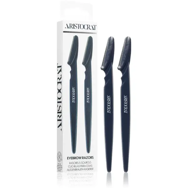 Aristocrat Eyebrow Razors brici pentru sprâncene 2 buc