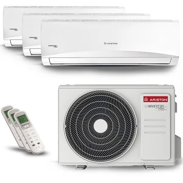 Ariston Aparat de aer conditionat multisplit Ariston 2 x 9000 BTU, 1 x 12000 BTU, Prios 80 Trial XD0