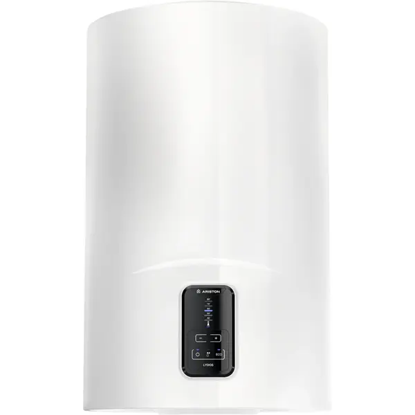 Ariston Boiler electric Ariston Lydos Eco 50, 1800 W, 50l, Tehnologie WaterPlus, Display digital, Eco Evo, T-MAX, TitanShield, Rezervor emailat cu Titan, Alb