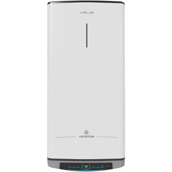 Ariston Boiler electric Ariston Velis Dune Wi-Fi 100 EU, 1500W, 100 l, Mod Boost, Touch control, functie ECO EVO, protectie cu ioni de argint, anod de magneziu, rezervor emailat cu titan, Alb
