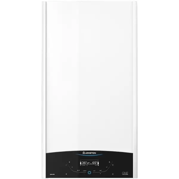 Ariston Centrala murala in condensare Ariston Genus One 30, 30 kw, Schimbator primar inox, Interfata cu ecran tactil, fara kit inclus