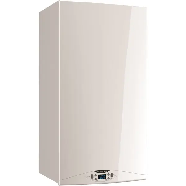 Ariston Centrala murala in condensare Ariston HS PREMIUM 24 EU2, 24 kw, gaz natural, conversie GPL, amortizor de zgomot, afisaj LCD, Alb