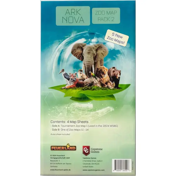Ark Nova - Map Pack 2