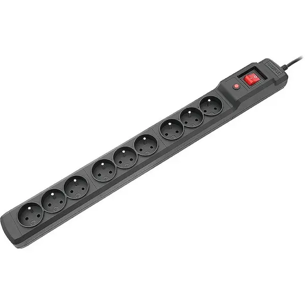 Armac Prelungitor standard, 1.5 m, 9 prize, Negru