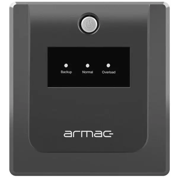 Armac Sursa de alimentare neintreruptibila, Armac Home 1000E LED, 1000VA, 650W, Negru