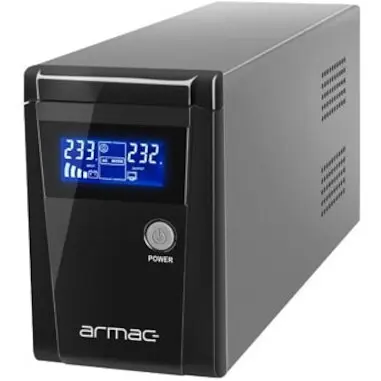 Armac Sursa de alimentare neintreruptibila, Armac Office 650E LCD, 650VA, 390W, USB