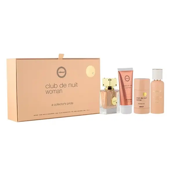 Armaf - Club De Nuit Woman, dama, set 4 piese ( apa de parfum 55ml, spray pentru par 55ml, deodorant stick 75ml, crema de maini 50 ml)