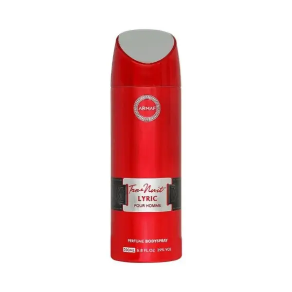 Armaf Tres Nuit Lyric Deodorant spray pentru bărbați Volum 200 ml