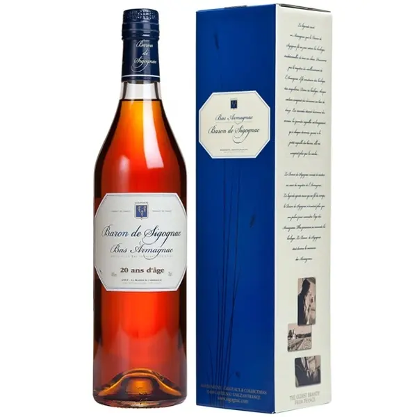 Armagnac Baron De Sigognac 20 Ani 70cl