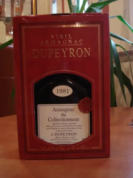 Armagnac Dupeyron Millesime 1981 0.7 L