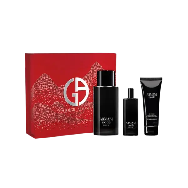 Armani Code Le Parfum Set cadou pentru bărbați Volum parfum 125 ml + parfum 15 ml + gel de duș 75 ml