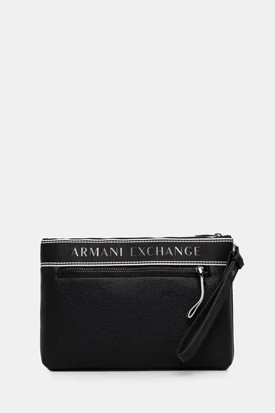 Armani Exchange geantă mică pentru bărbați cu imitație de piele