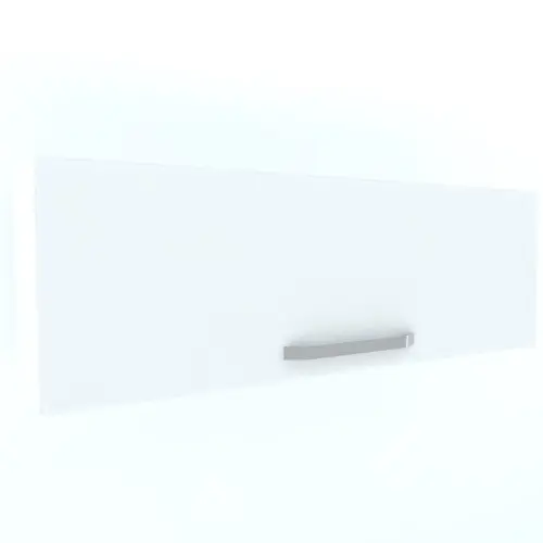 Armonia Suspendat orizontal cu 1 usa cu maner front MDF Alb lucios