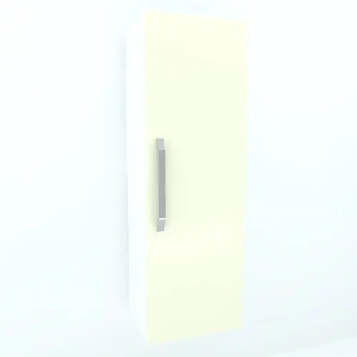 Armonia Suspendat vertical cu 1 usa cu maner front MDF Vanilie