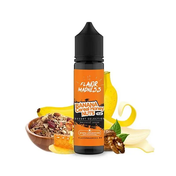 Aroma Flavor Madness 9ml - Banana Cereal Honey Nuts