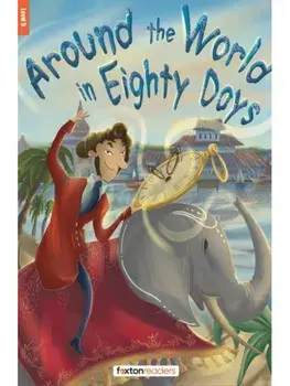 Around the World in Eighty Days - Foxton Reader Level-5 (1700 Headwords B2) with free online AUDIO, Paperback/Jules Verne