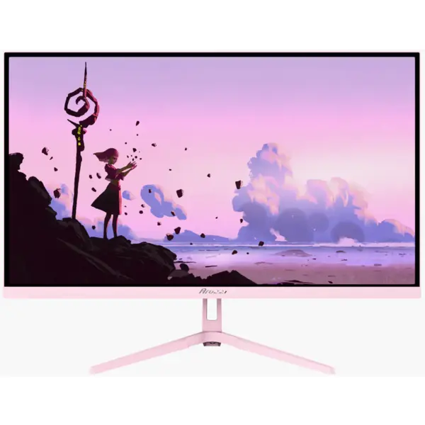 AROZZI Monitor Gaming IPS LED Arozzi Nova 27 AZ-NO-27T2K180-PNK, QHD (2560 x 1440), HDMI, DisplayPort, 180 Hz, 1 ms, Roz