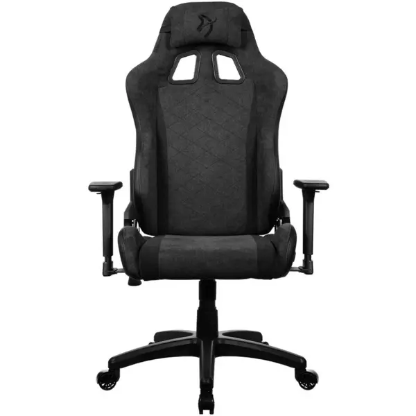 AROZZI Scaun Gaming Arozzi Avanti Soft Fabric, Tetiera, Ajustabil, max. 120kg, Gri inchis