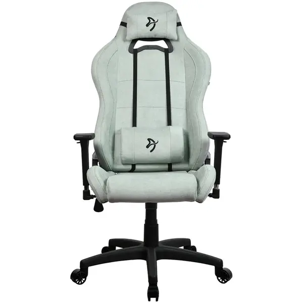 AROZZI Scaun gaming AROZZI Torretta SoftFabric Gaming Chair, Soft Fabric, Verde Perla, Suport 120 kg