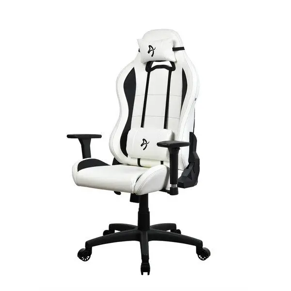 AROZZI Scaun Gaming Arozzi Torretta SoftPU, greutate maxima suportatata 120 kg, Alb