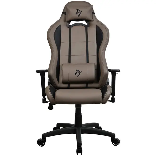 AROZZI Scaun gaming AROZZI Torretta SoftPU, Maro, Piele sintetica, Suporta 120 kg