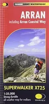 Arran Including Arran Coastal Way XT25, Sheet Map/Harvey Map Services Ltd.