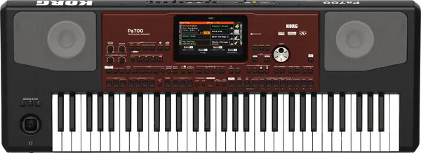Arranger-sintetizator Korg - PA700, negru/roșu