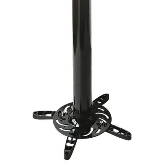 ART Suport Proiector ART RAMART P-104, montare tavan, reglabil 110-197 cm, sarcina max. 15 kg, rotatie 360°, inclinare +/-15°, Negru