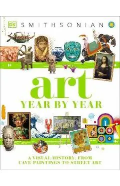 Art Year by Year: A Visual History, from Cave Paintings to Street Art - Dk
