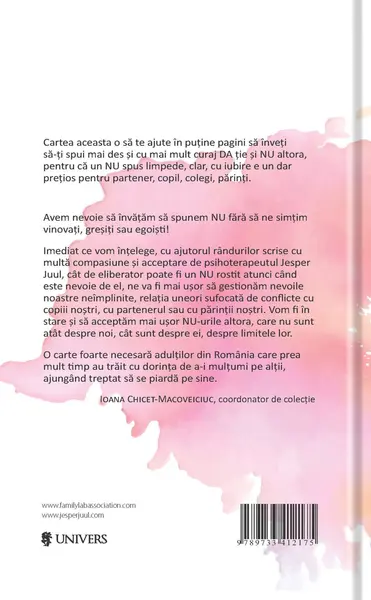Arta de a spune „NU!” cu constiinta impacata | Jesper Juul