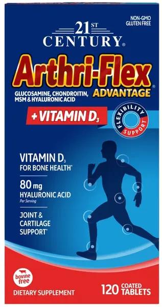 Arthri-Flex Advantage + Vitamin D3, 120 tablete, 21st Century