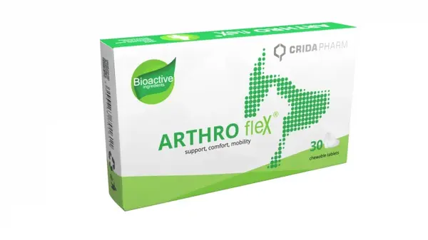 ARTHROfleX supliment pentru caini si pisici, dezvoltata pentru a oferi suport nutritional si a fortifica sanatatea articulatiilor - 30 comprimate