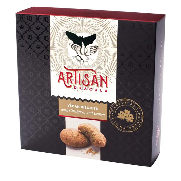 Artisan bisquits chickpeas and lemon 180 gr