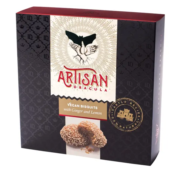 Artisan bisquits ginger and lemon 180 gr