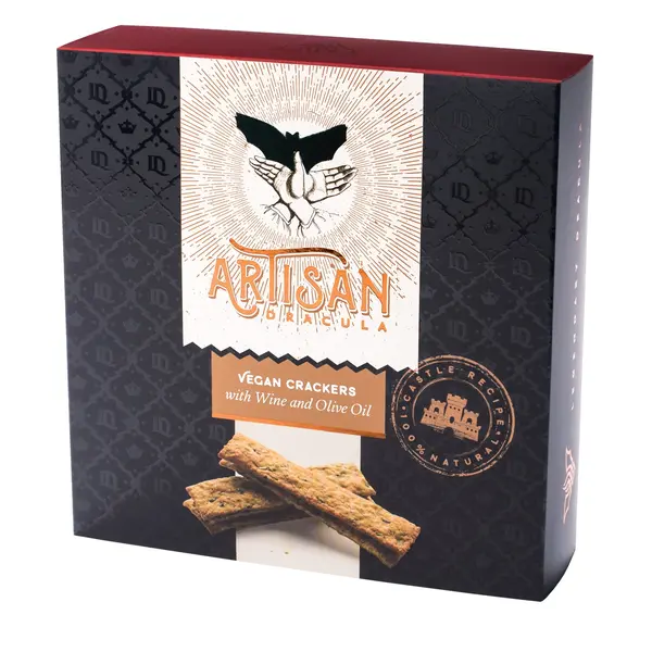 Artisan crackers wine and oil 150 gr