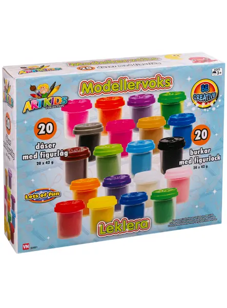 Artkids 20 Cans Clay (32851)