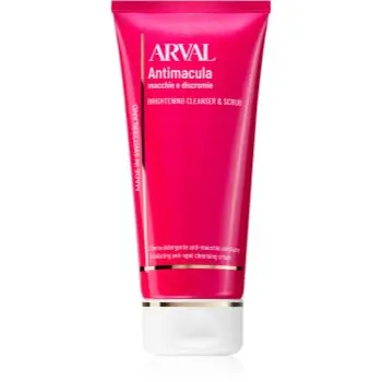 Arval Antimacula Brightening Cleanser & Scrub crema exfolianta pentru curatare pentru o piele mai luminoasa