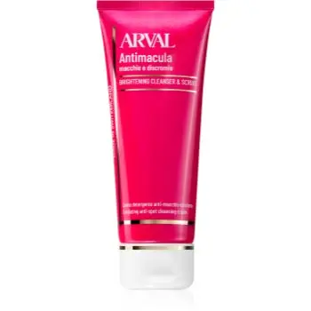 Arval Antimacula Brightening Cleanser & Scrub crema exfolianta pentru curatare pentru o piele mai luminoasa